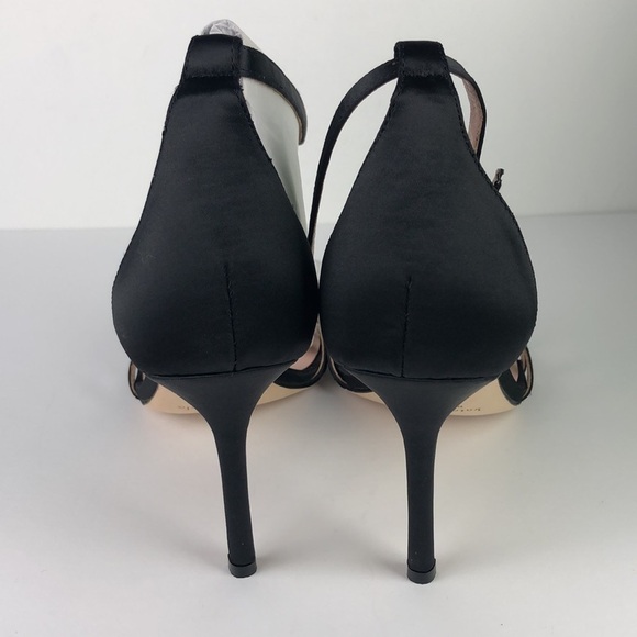 NEW Kate Spade Ingrida Black Sleek Stiletto Heels 11 - Picture 5 of 14